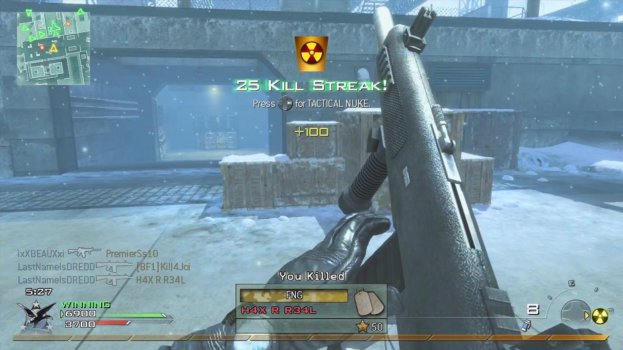 MW2: LIVE Nuke on Sub Base w/ Tar-21