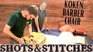 Creating Custom Patterns - Koken Barber Chair - Shots &amp; Stitches Ep 4