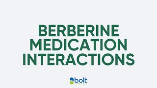 Berberine interactions with medications what you need to know