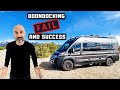 RV Living in Colorado 🚙 RV Boondocking Mistake & Success 🙌 Free RV Camping in a Camper Van