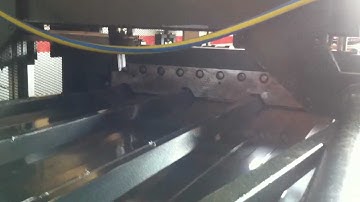 Guillotine problem, trapezoidal line part 1