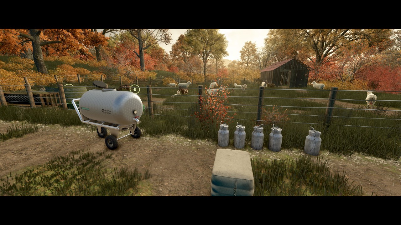 LS 25 Hof Bergmann #43 ein Container Anhänger wird gekauft