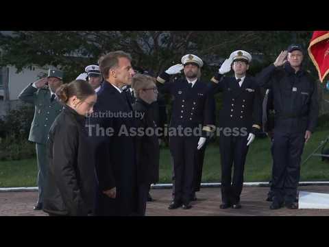 Macron visits French territory of Saint-Pierre-et-Miquelon off coast of Canada’s Newfoundland