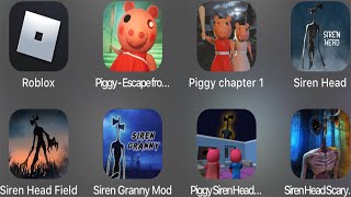 Roblox,Piggy Escapefrom,Piggy chapter1,Siren Head,Siren Head Field,Siren Granny Mod,Piggy Siren Head screenshot 5