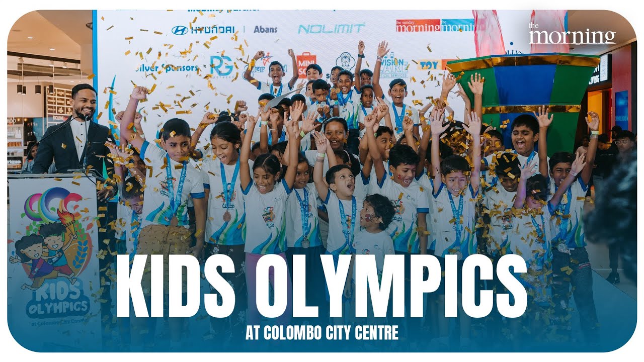 CCC Kids Olympics 2025! | Colombo City Centre | The Morning