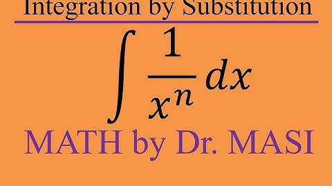 How to Integrate of 1/x^n Indefinite Integral Basic Integration Rules, Calculus , Problems