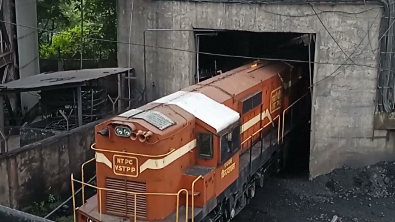 coal mines -ncl (coal loading in train from sillo)