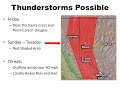 Heat Wave briefing starting Friday June 28th