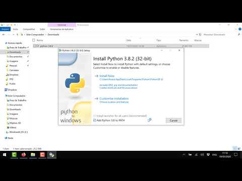 TWP010 instalação do Python