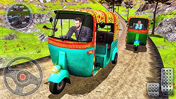 We Drive Rickshaw Offroad - Tuk Tuk City Auto Rickshaw - Best Android GamePlay