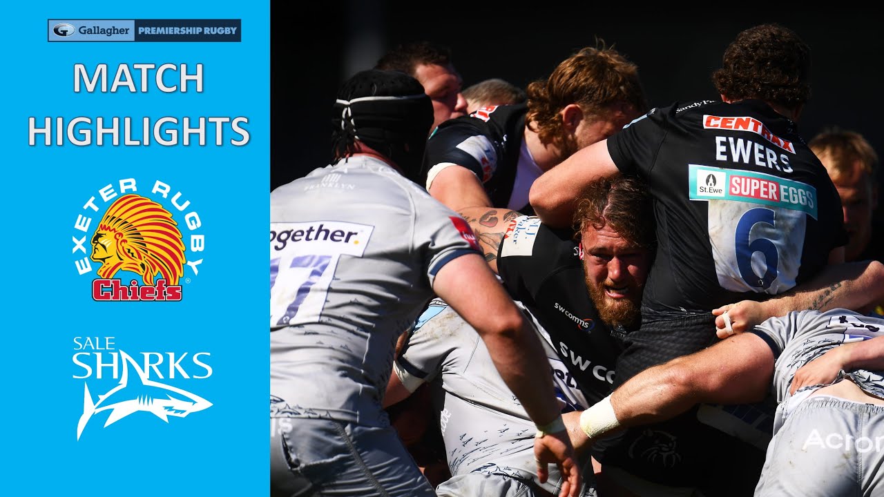 MATCH HIGHLIGHTS - Exeter Chiefs v Sale Sharks - YouTube
