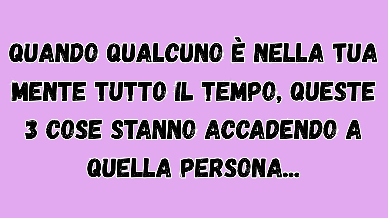 Quando Qualcuno È Nella Tua Mente Tutto Il Tempo, Queste 3 Cose Stanno Accadendo A Quella Persona.