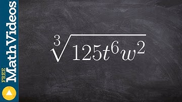 How to apply the product rule of radicals, cube root