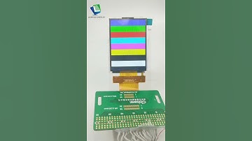 Leadtek display: 2.8 inch TFT LCD 240*320 resolution with SPI interface.