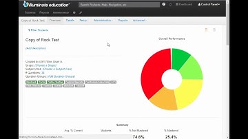 Viewing Assessment Results in Illuminate