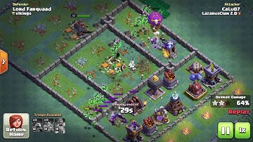Builder Hall 8 | 3 Star Attack Strategy | Drop Ship, Beta Minions | COC