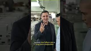 Foreign customers visiting jacquard machine manufacturers