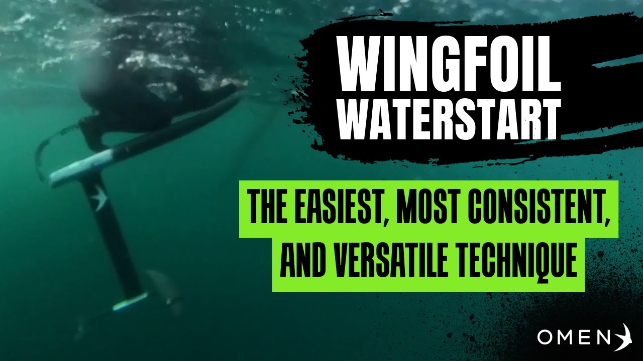 Самая универсальная техника водного старта для вингфойлинга