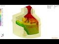 Casting simulation process for casted piston temperature 02