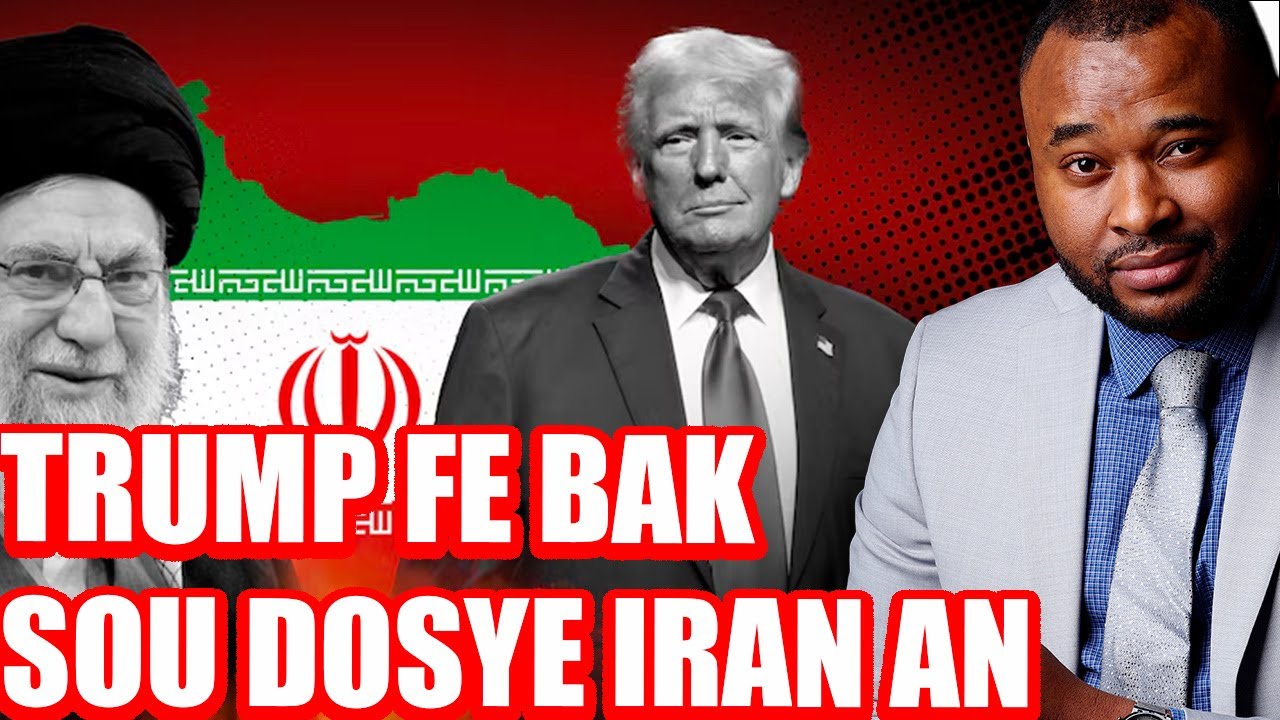 Bandi pete bal sou Jacques Ader...Moise Jean Charles gen pwoblèm...Trump fè bak nan dosye IRAN an
