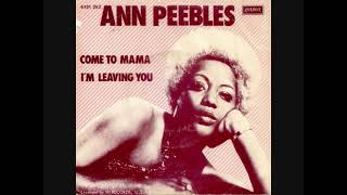 Video thumbnail of "Ann Peebles - Come To Mama - 1975"