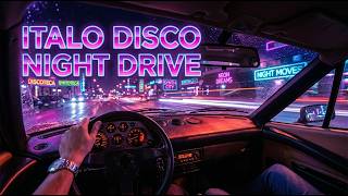 ITALO DISCO NIGHT DRIVE 🌙 | Real POV Driving Experience