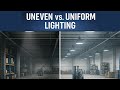 Lighting Uniformity – What It Is and Why It Matters #ledlighting #industriallighting