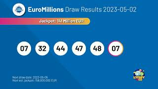 2023-05-02 EuroMillions Lottery Results & Winning Numbers