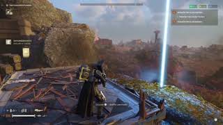 Helldivers 2 Audio mod, turrents make darlek sound (exterminate) by aktivating and deactivating