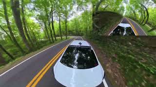 Tail of the Dragon VB WRX vs C8 Corvette