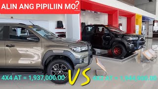 HILUX CONQUEST 4X4 VS 4X2