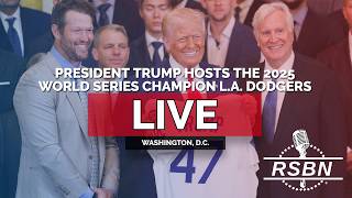 LIVE REPLAY: President Trump Hosts the 2025 World Series Champion L.A. Dodgers - 07/23/26 LIVE REPLAY: President Trump Hosts the 2025 World Series Champion L.A. Dodgers - 07/23/26