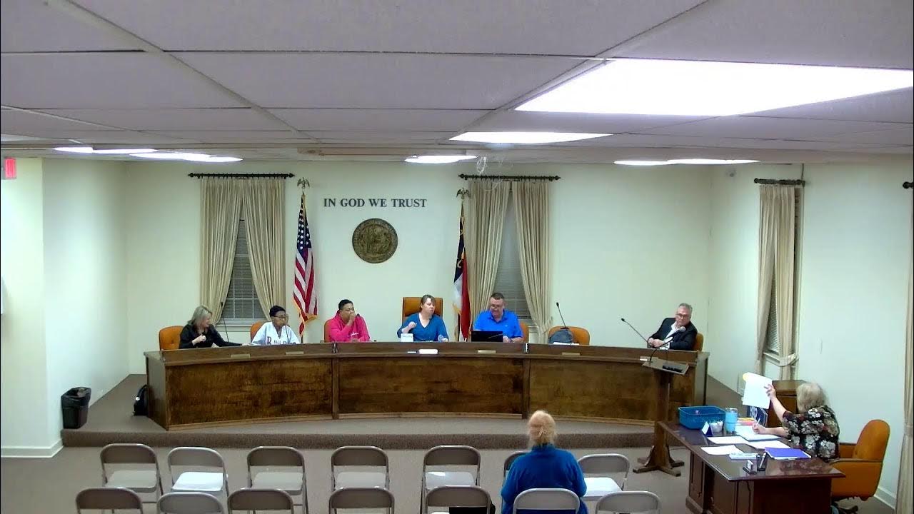 February 2023 Ramseur Board of Commissioner's Meeting YouTube