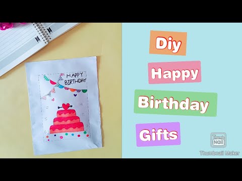 Beautiful Handmade Birthday Gift Ideas | Happy Birthday Gifts | Birthday Gifts Easy