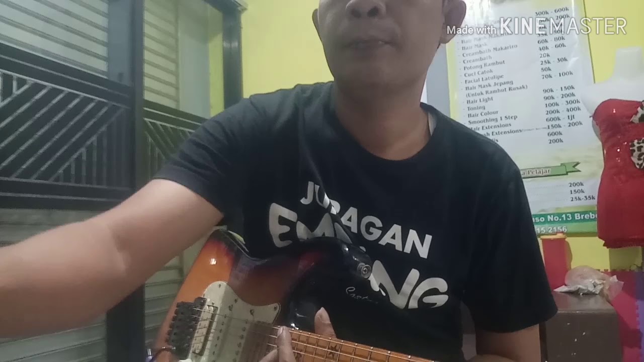 Gitar cover Gantungan  baju  Caca  handika  YouTube