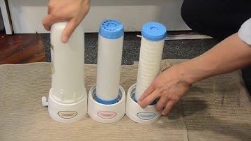 How to change a Chanson C3 Water Filter Replacement Cartridges