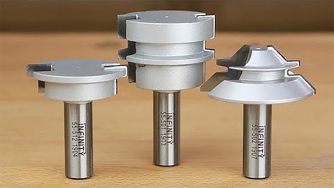 3 Great Joinery Router Bits for Drawers, Corners & Much More!