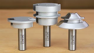 3 Great Joinery Router Bits for Drawers, Corners & Much More!