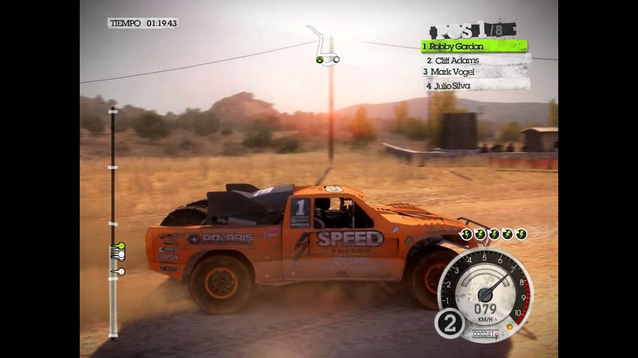 dirt 2 Robby Gordon Chevrolet Silverado Speedenergy