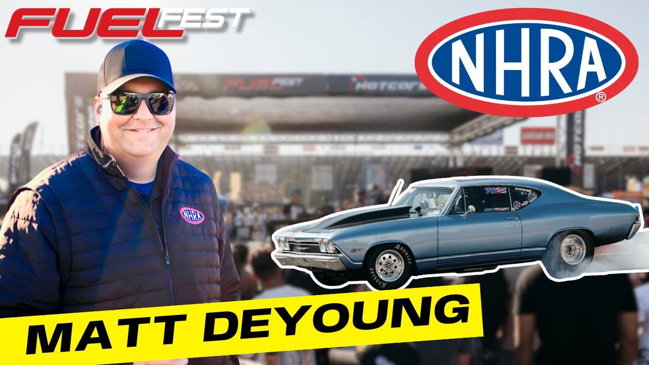 NHRA’s Matt DeYoung On Bringing Drag Racing Back To LA At FuelFest & The Rise Of EVs In The Sport
