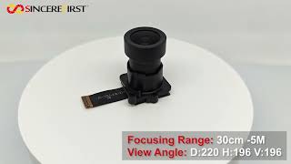 SincereFirst CMOS IMX676 12MP FF Wide Angle 220° MIPI Camera Module