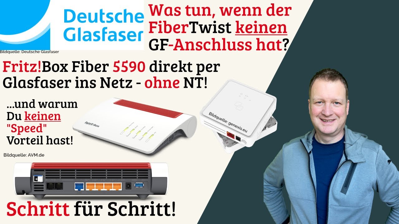 Fritz!Box 5590 Fiber & Deutsche Glasfaser: Ultimative Anleitung inkl. FiberTwist-Tipps!