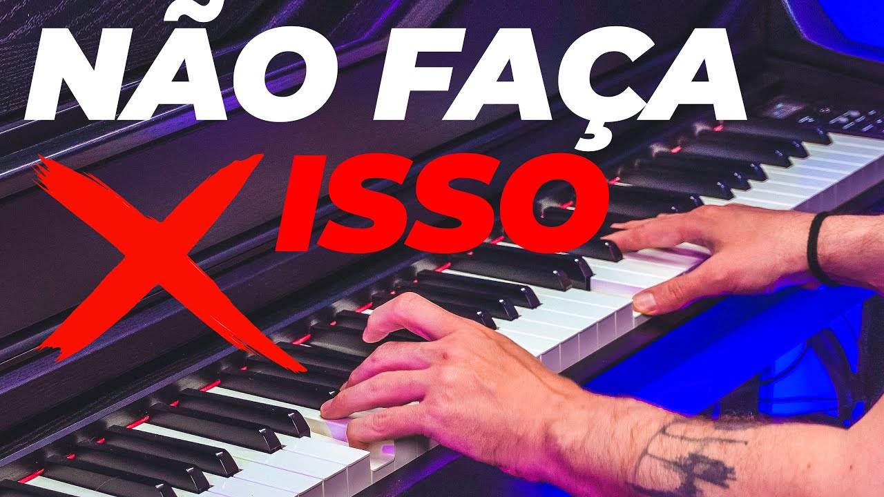 7 SINAIS que você é um TECLADISTA AMADOR (e como corrigi-los)