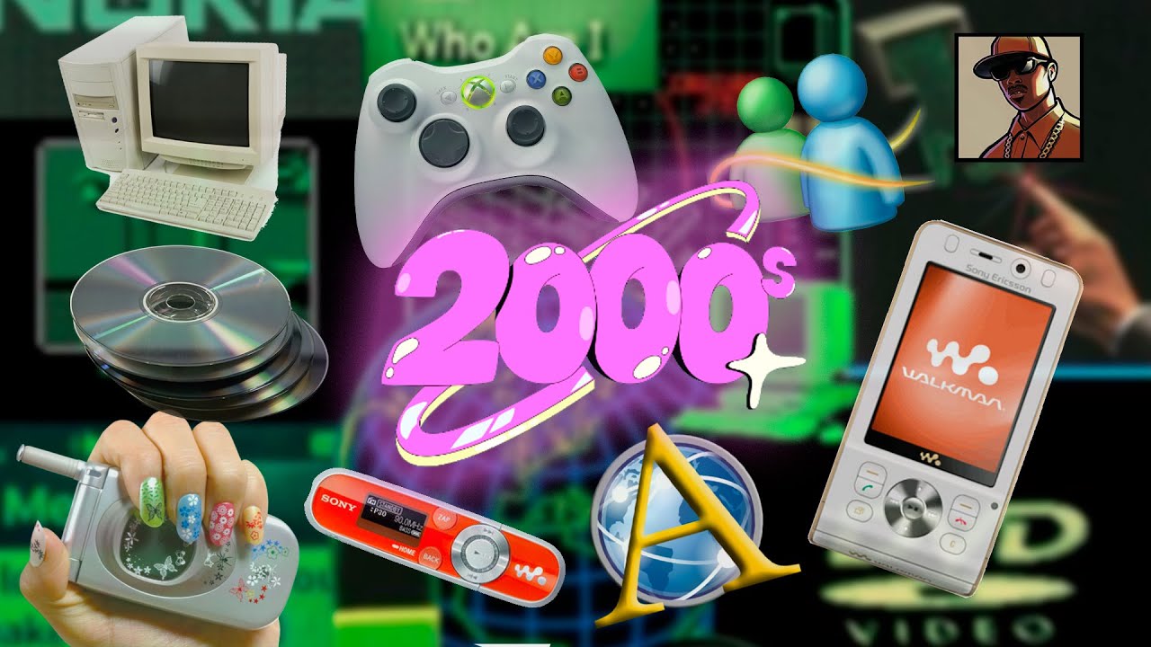 La Tecnologia de los 2000´s era INCREIBLE
