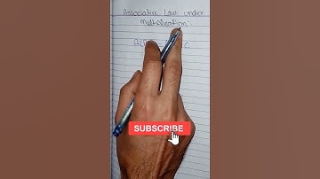 Associative law under multiplication matrices | maths shorts videos | math concept