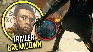 BLACK PANTHER Wakanda Forever Trailer Breakdown | Easter Eggs, Hidden Details \& Characters Explained