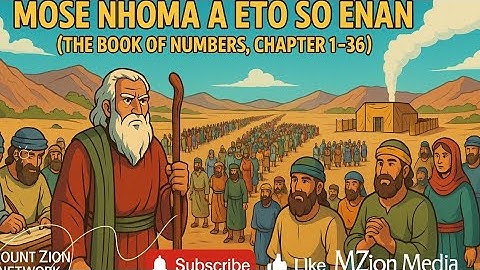 THE BOOK OF NUMBERS (CHAPTERS 1–36) AKAN, ASANTE TWI