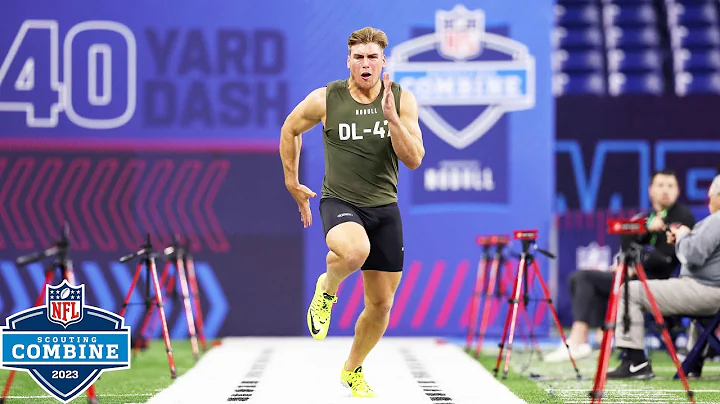 Defensive Linemen Run the 40-Yard Dash at 2023 NFL...