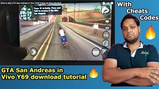How to play GTA San Andreas in Vivo Y69? || step by step tutorial ||