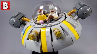 offentlig Korrupt skræmt Rick's Ship! LEGO Rick and Morty Custom Build - YouTube